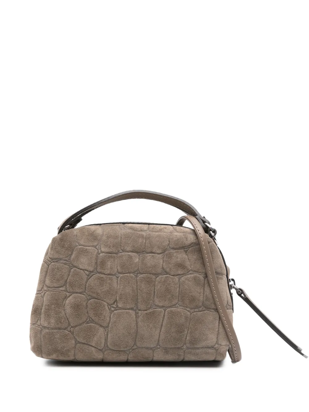 GIANNI CHIARINI Alfa プリント ハンドバッグ - グレー GIANNI CHIARINI Alfa プリント ハンドバッグ - グレー