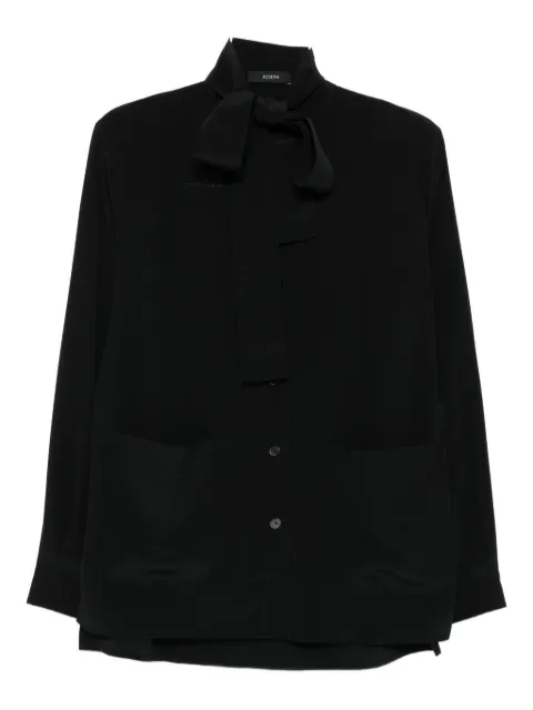 JOSEPH Lamy bow-neck top