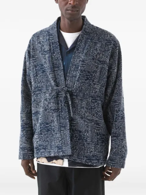 Maharishi 6242 Sashiko open-front strap shirt 
