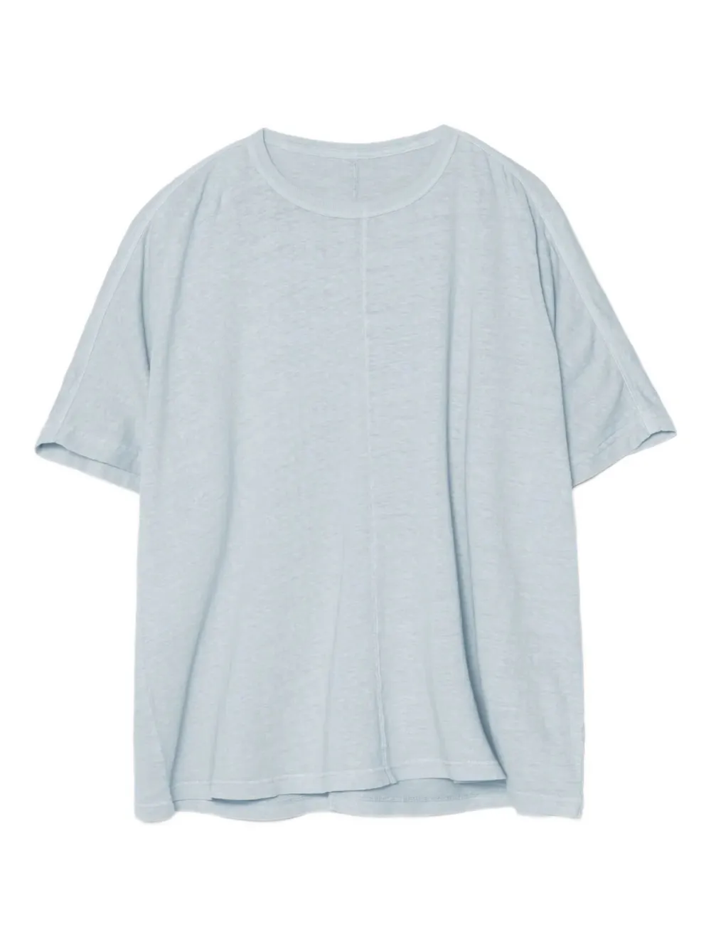 central-seam short-sleeve T-shirt