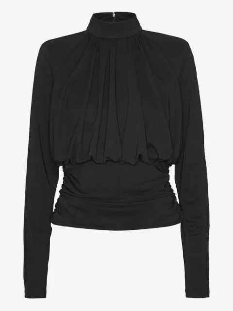 ROTATE BIRGER CHRISTENSEN ruched high-neck top
