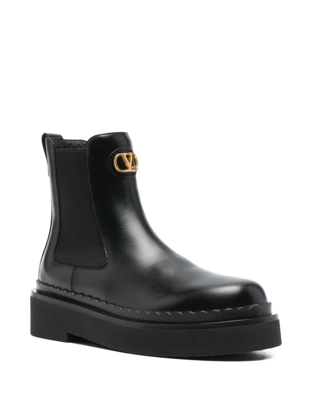 Valentino Garavani Beatle Chelsea boots Black