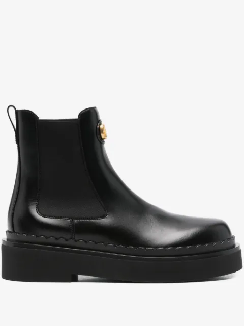 Valentino Garavani VLogo signature Chelsea ankle boots in calfskin 45mm