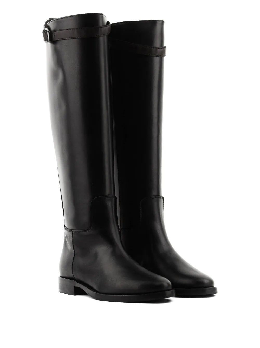 Paul Warmer buckle-strap leather boots | Knee-High Boots | Image 2