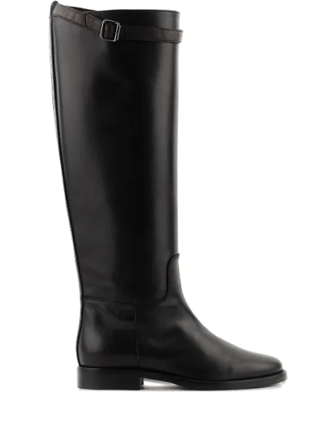 Paul Warmer buckle-strap leather boots