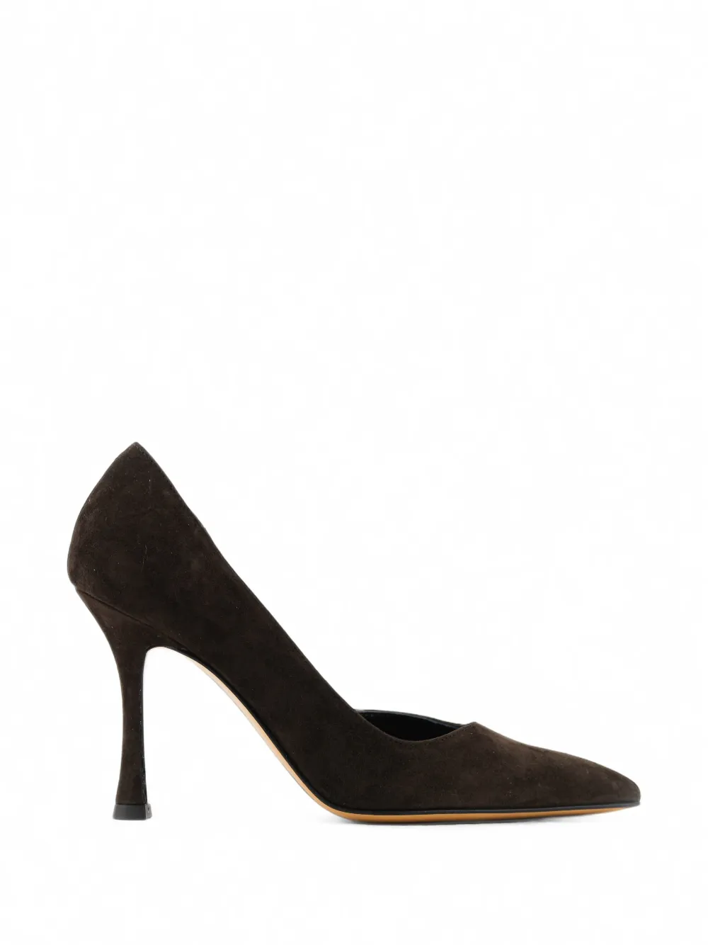 Paul Warmer suede d'Orsay pumps