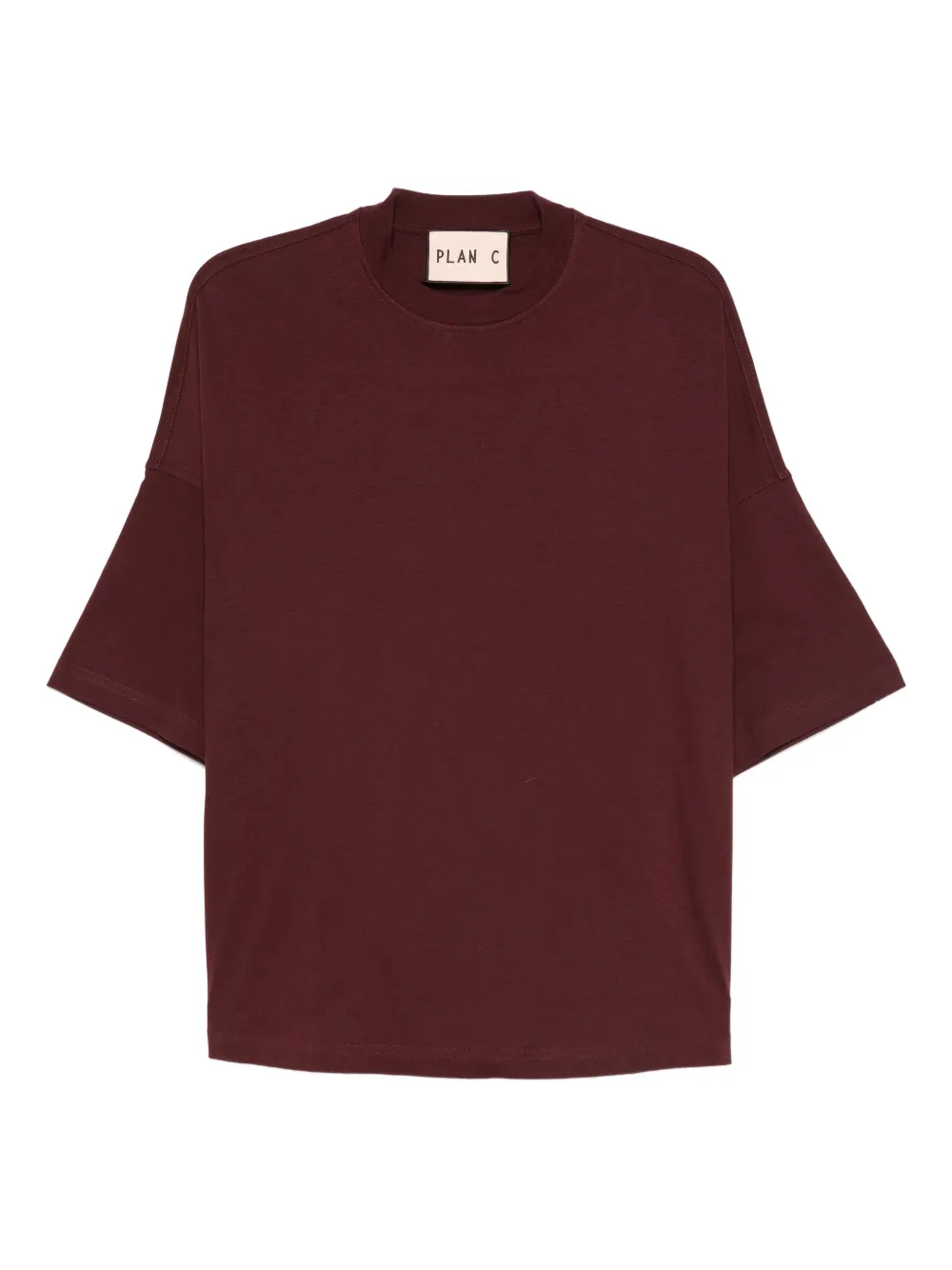 Plan C short-sleeve T-shirt | Red | Image 1