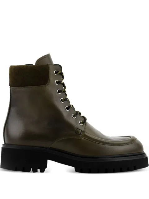 Paul Warmer City lace-up leather boots