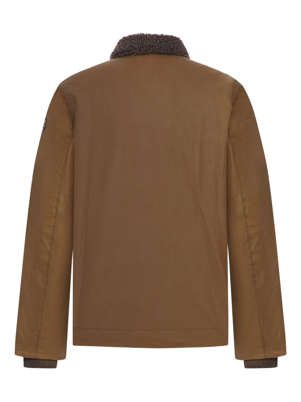 Barbour borg-collar cotton jacket SN31 SAND
