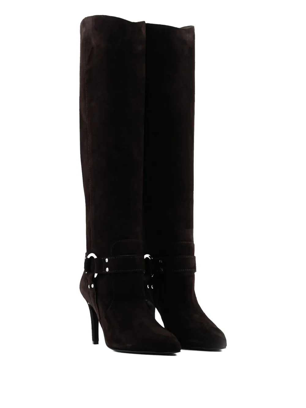 Paul Warmer Arizona suede boots Brown