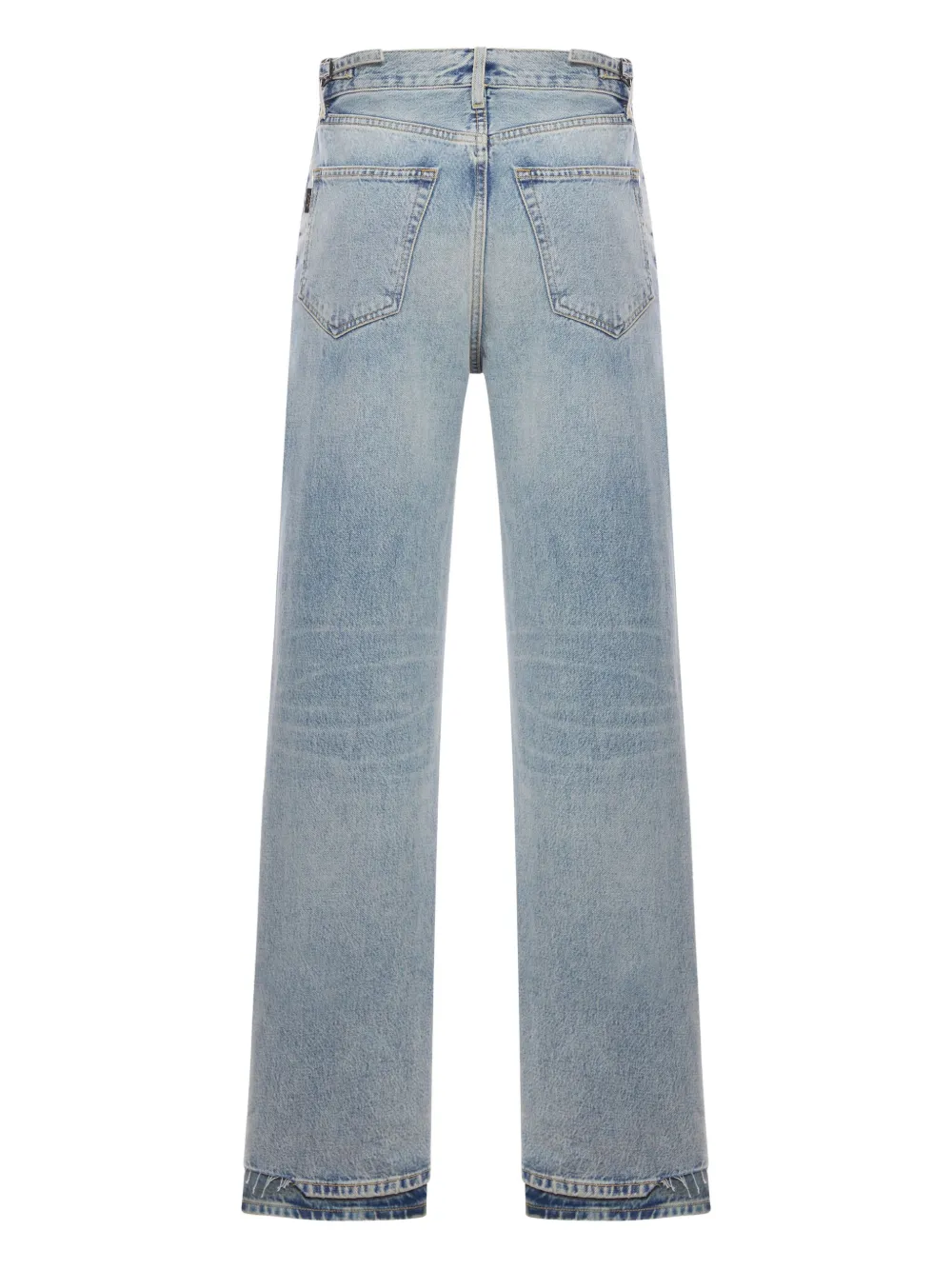 Haikure Bethany frayed-hem jeans - L0891 AUTHENTIC WASH