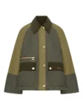 Barbour Milby quilted colour-block jacket - Green
