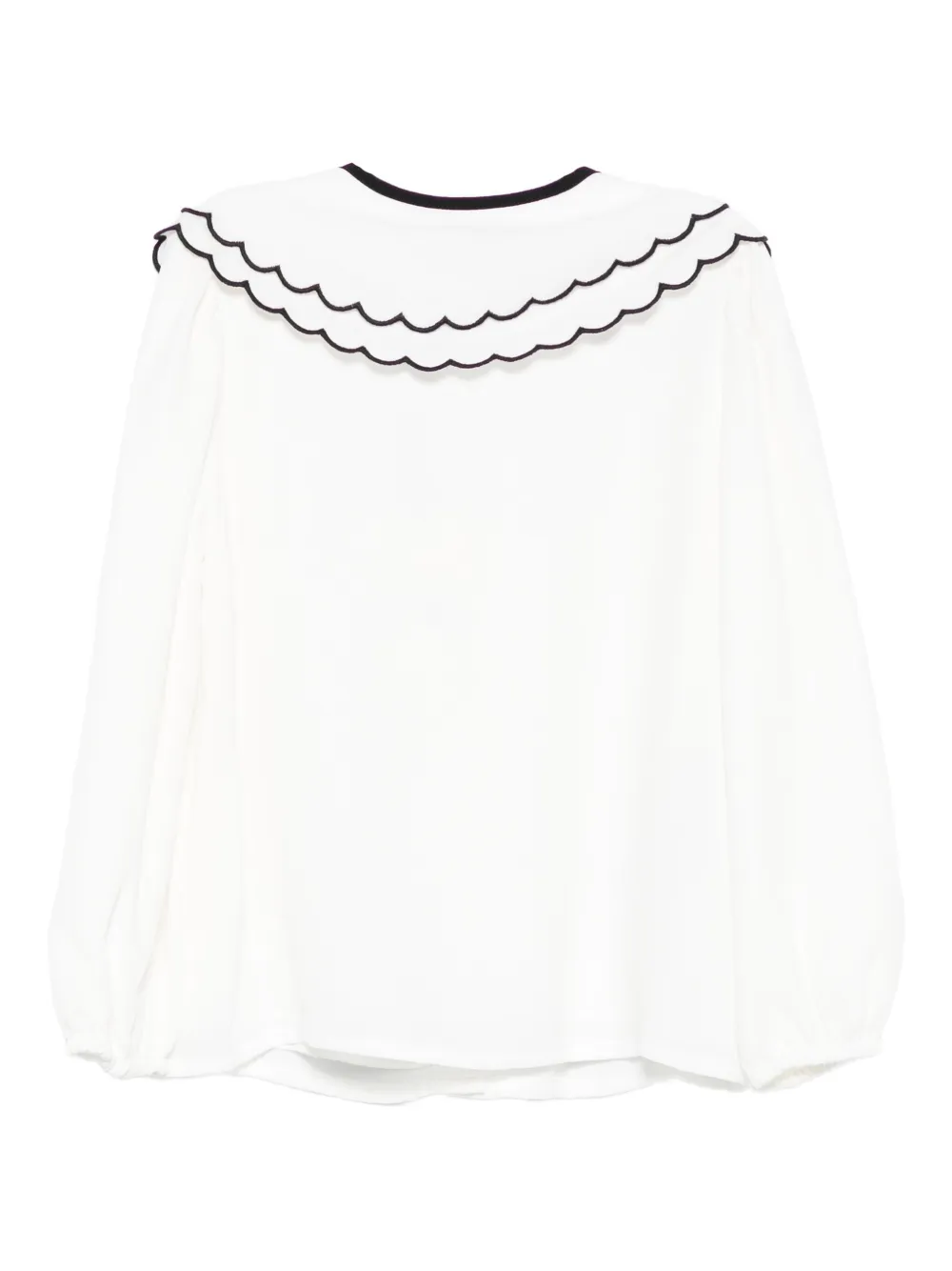 Abel & Lula blusa con cuello festoneado | Blusas | Image 2
