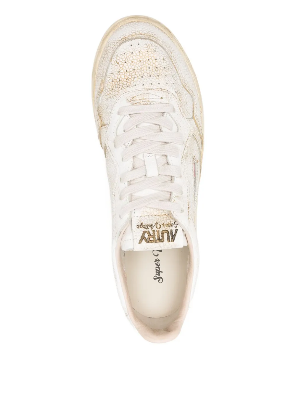 Autry Leren sneakers Beige