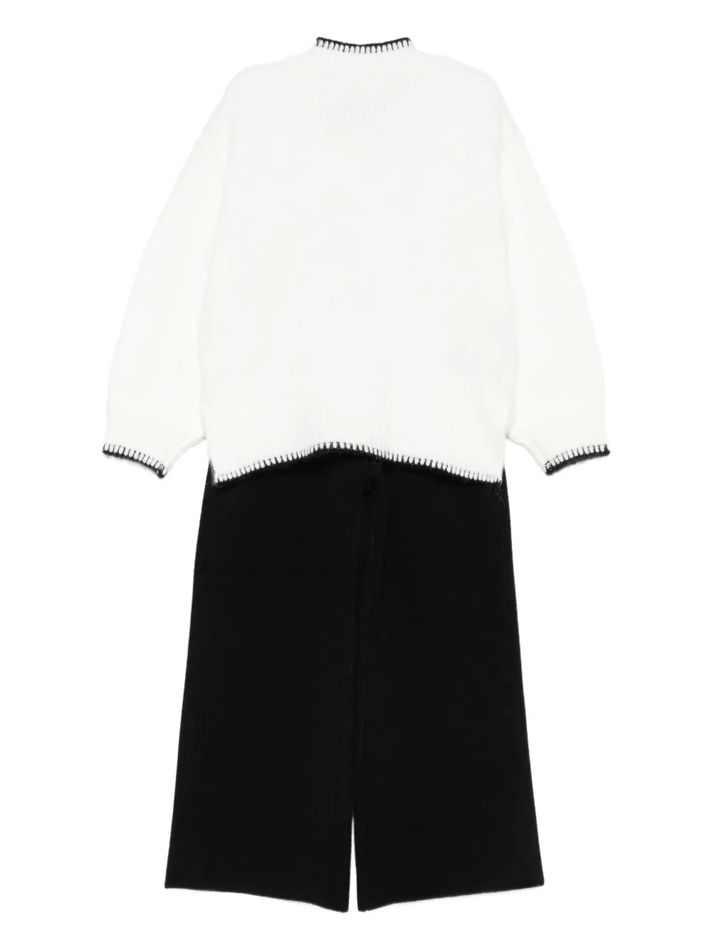 Abel & Lula flower-embroidered trousers set | Girls Trouser Sets | Image 2