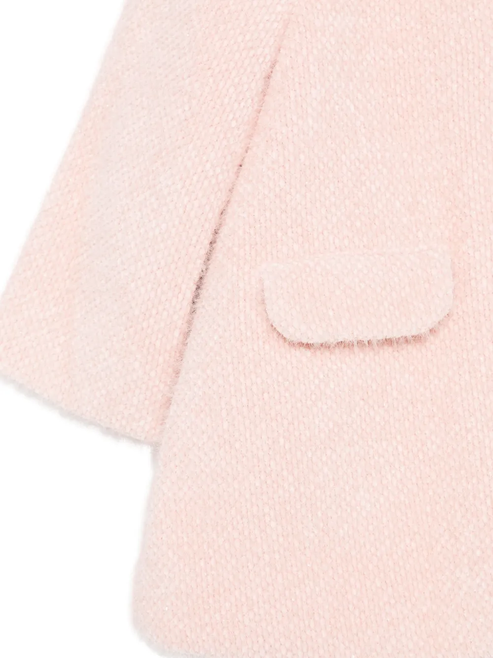 Abel & Lula Jack met paspelzakken en textuur Roze