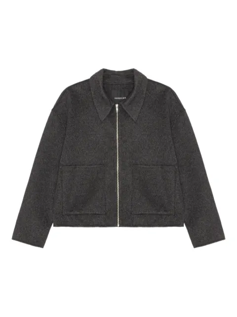 HERSKIND zip-front patch-pocket jacket