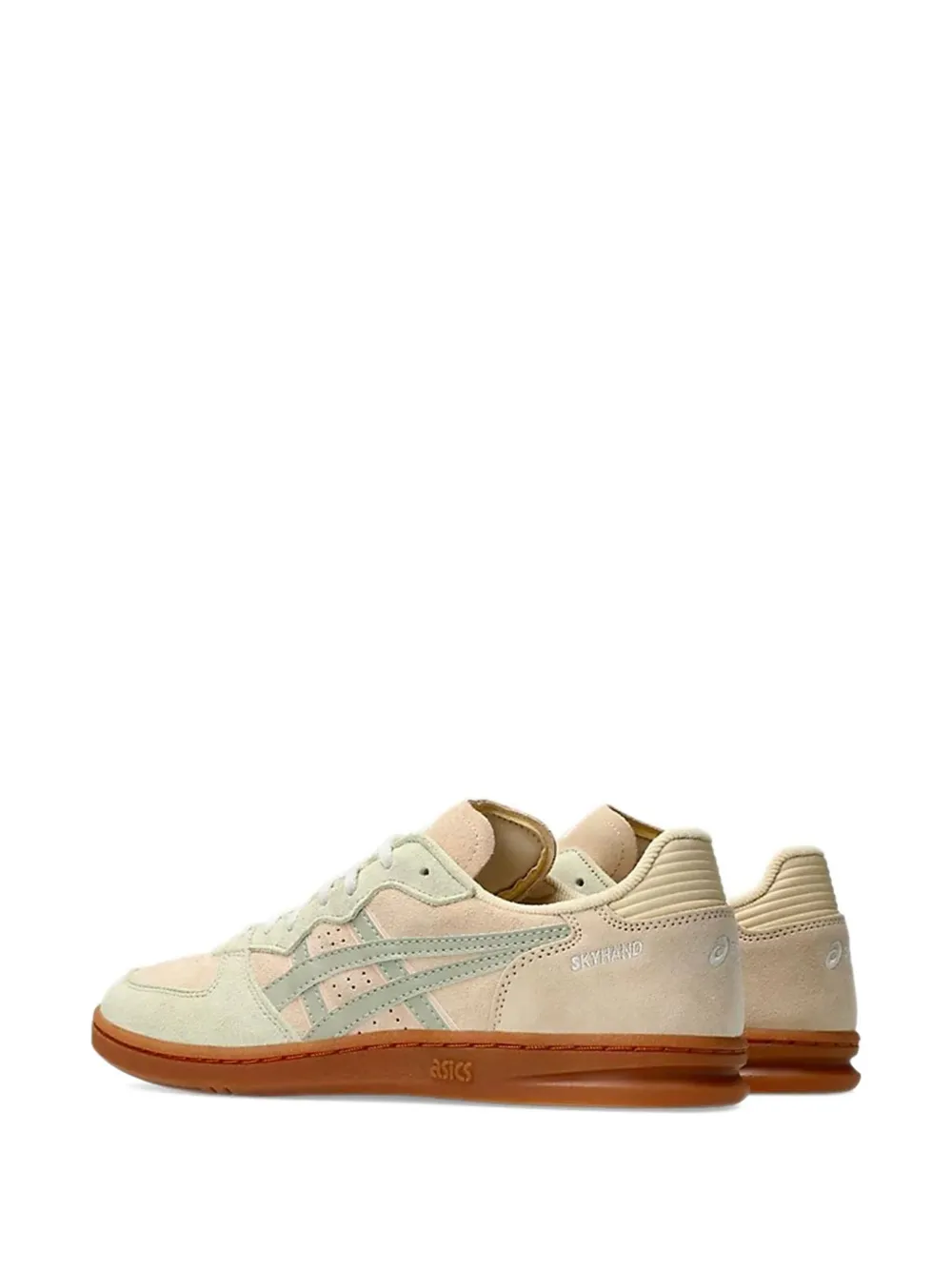 Asics Skyhand Og Suede Trainers In Neutral