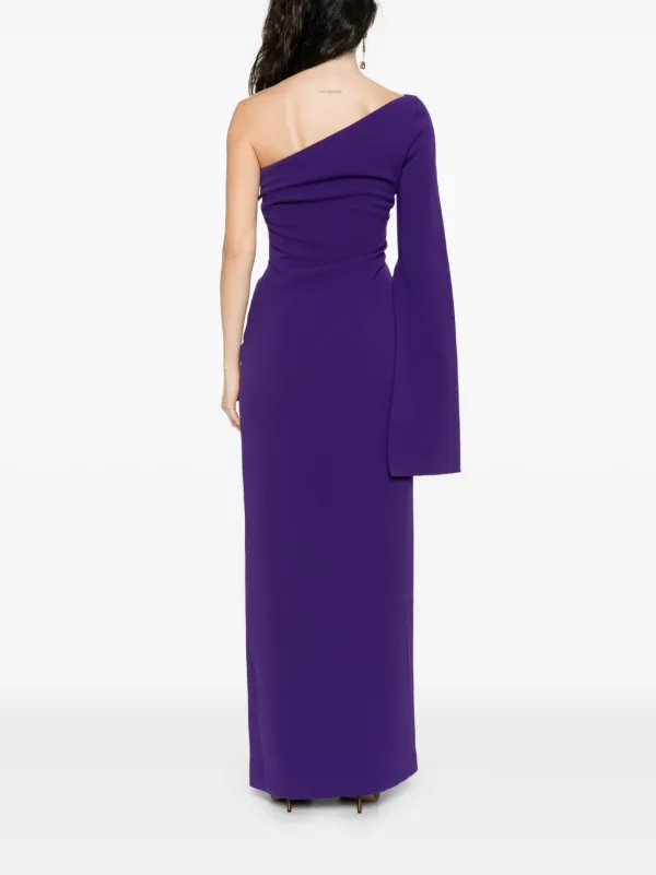 Solace London The Alina Maxi Dress | Purple | FARFETCH