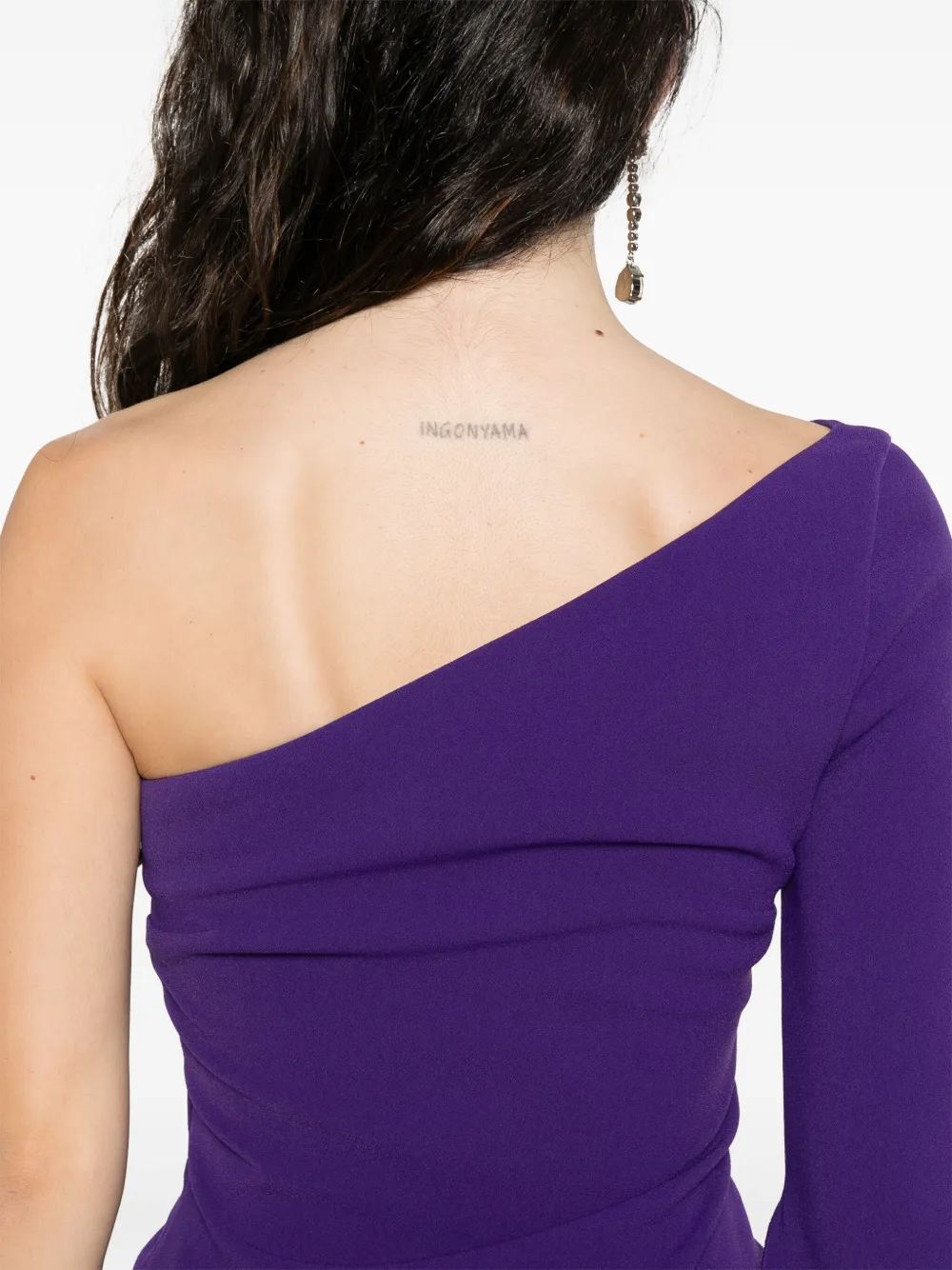 Solace London The Alina maxi-jurk Paars