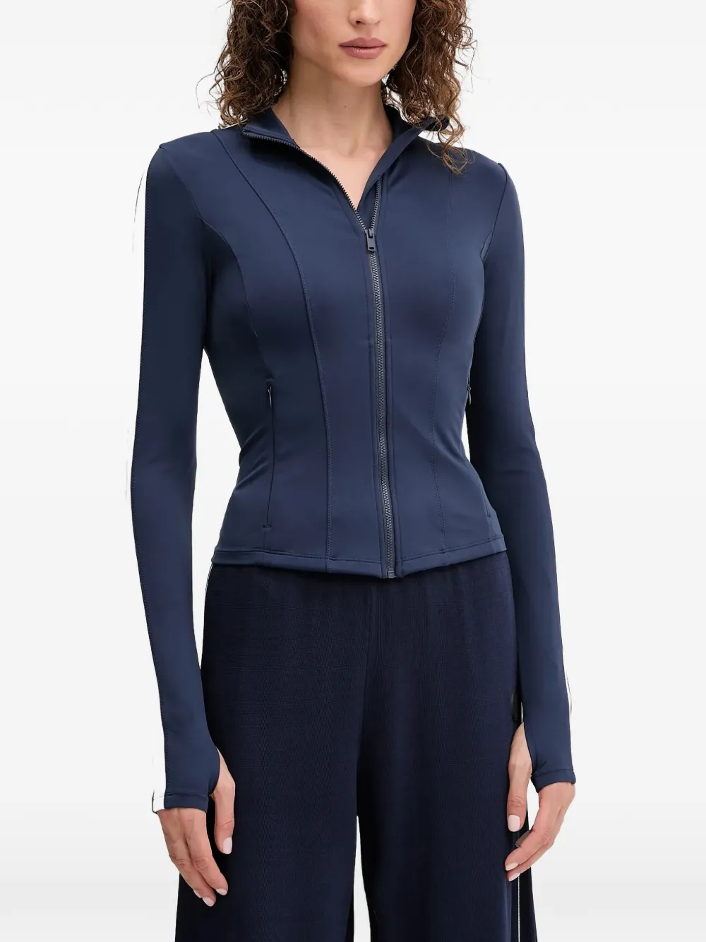 P.E Nation zip-up sweatshirt - Blau