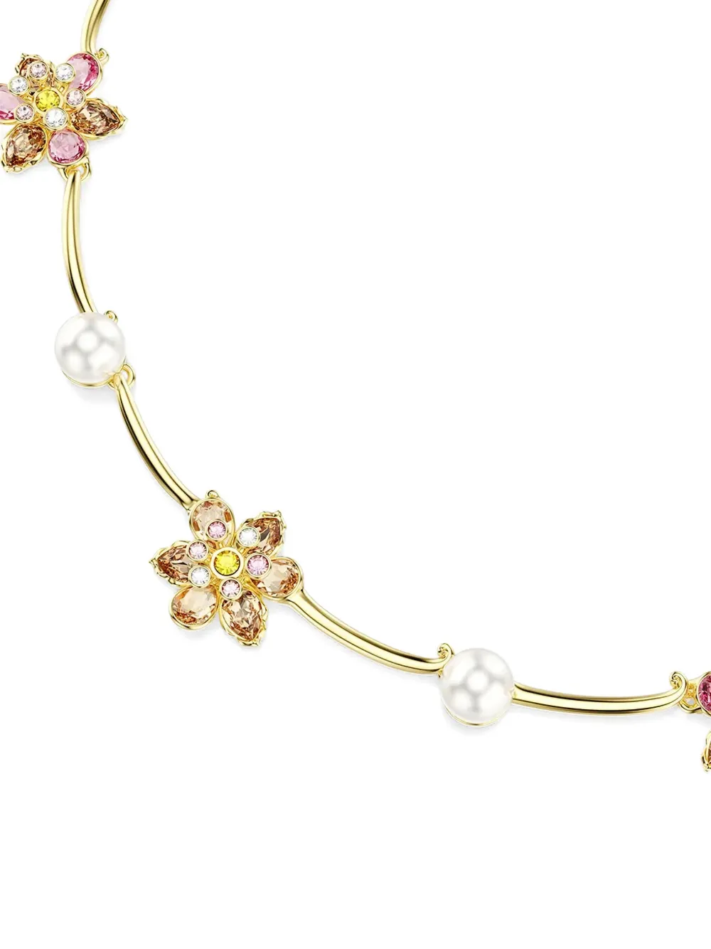 Swarovski Idyllia Halskette In Gold