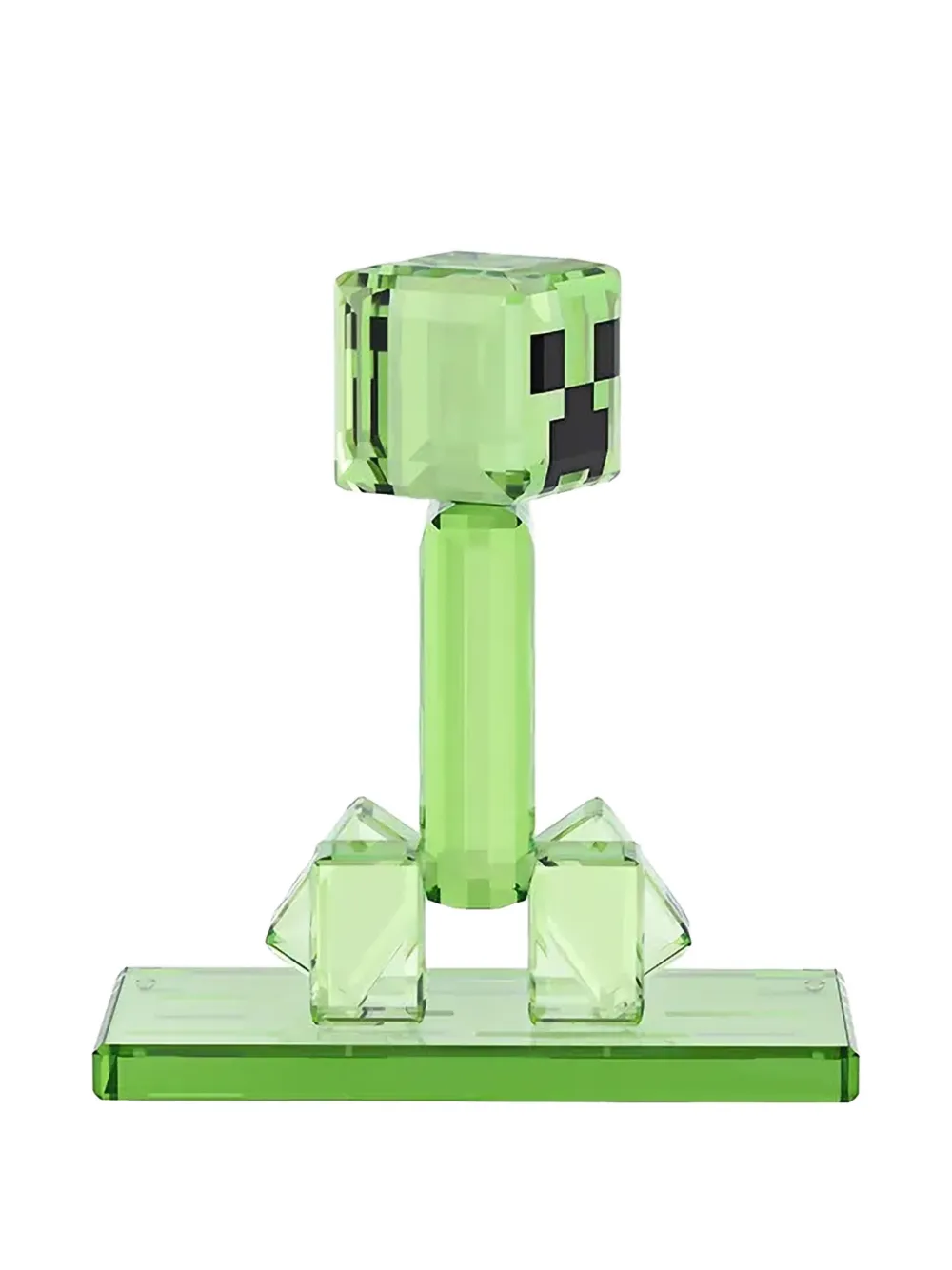 Swarovski Minecraft Crystal Ornament In Green