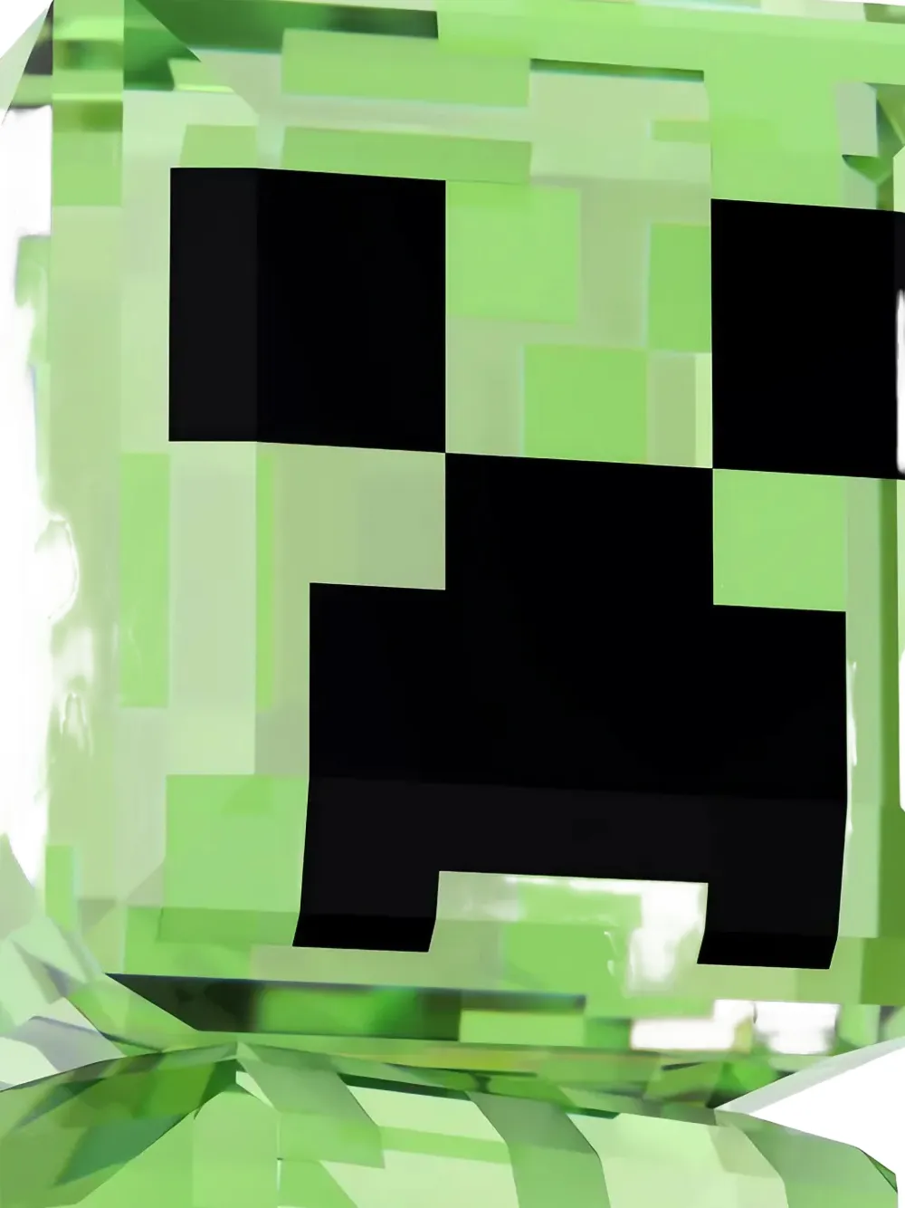 Swarovski Minecraft Crystal Ornament In Green