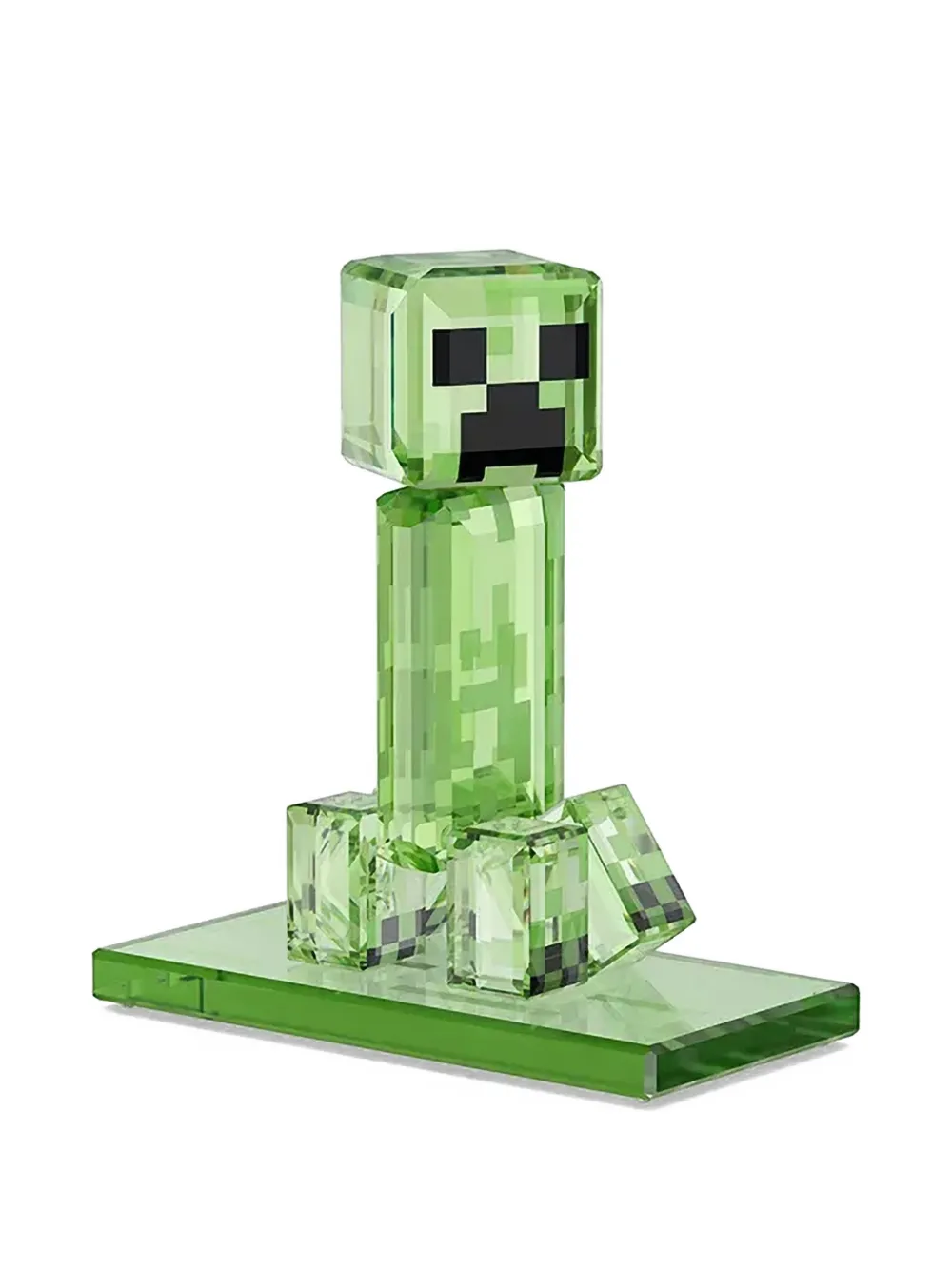 Swarovski Minecraft Crystal Ornament In Green