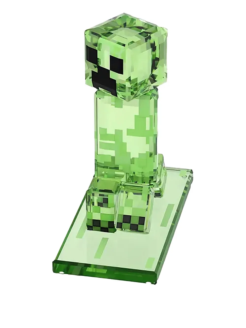 Swarovski Minecraft Crystal Ornament In Green