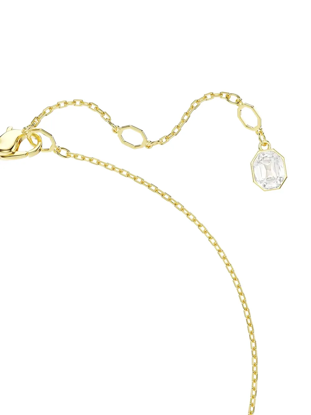 Swarovski Idyllia Pearl Flower Pendant Necklace In Gold