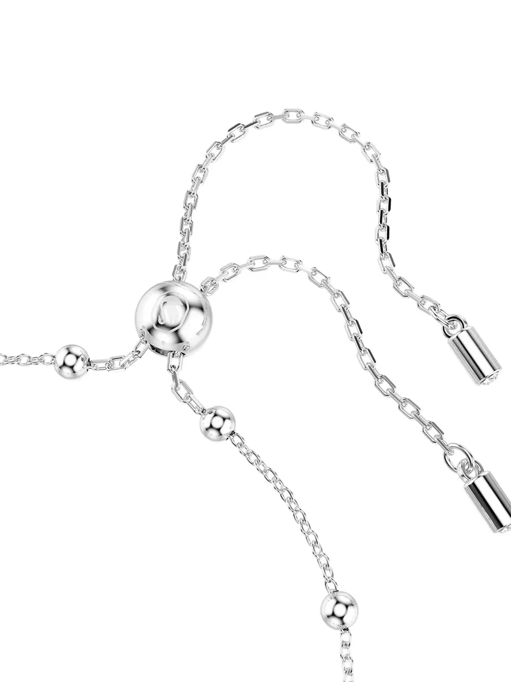 Swarovski Una Angelic Crystal Embellished Chain Bracelet In Silver