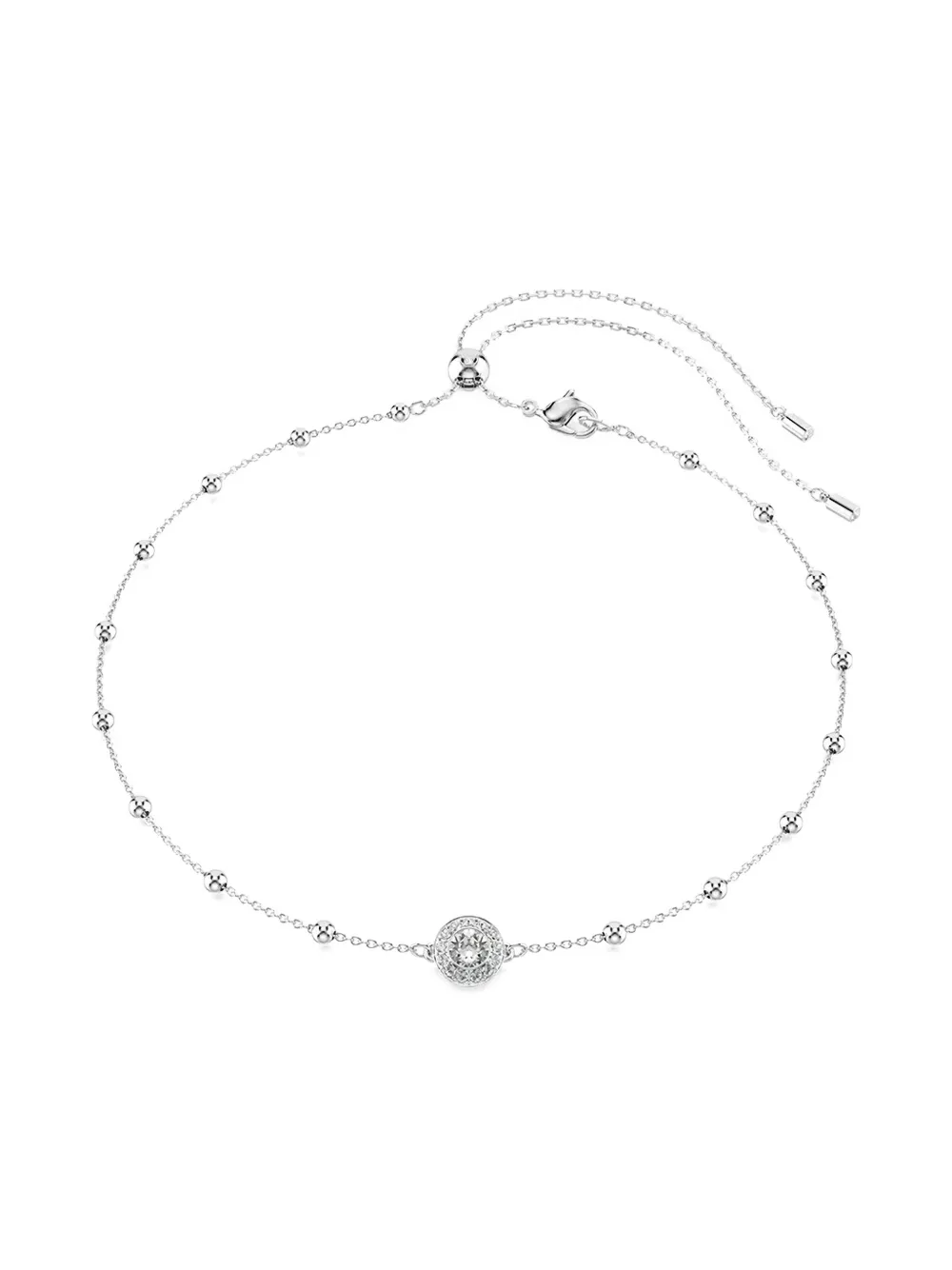 Swarovski Una Angelic beaded embellished bracelet - Argento