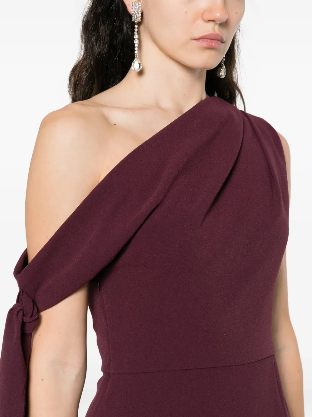 Solace London The Irina maxi-jurk Rood