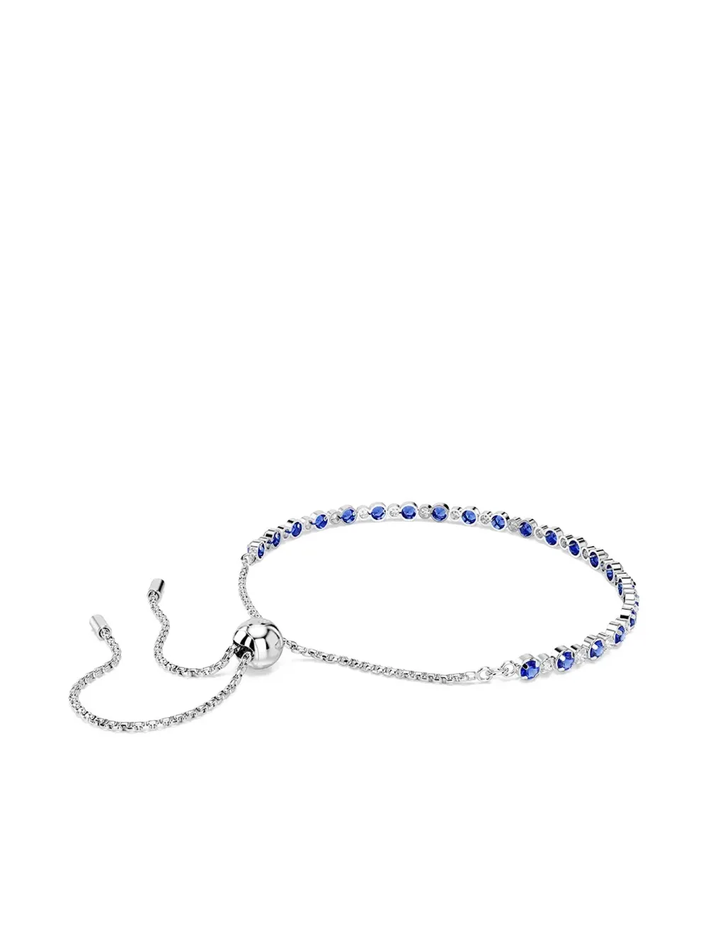 Swarovski Matrix Tennis Bracelet In Metallic