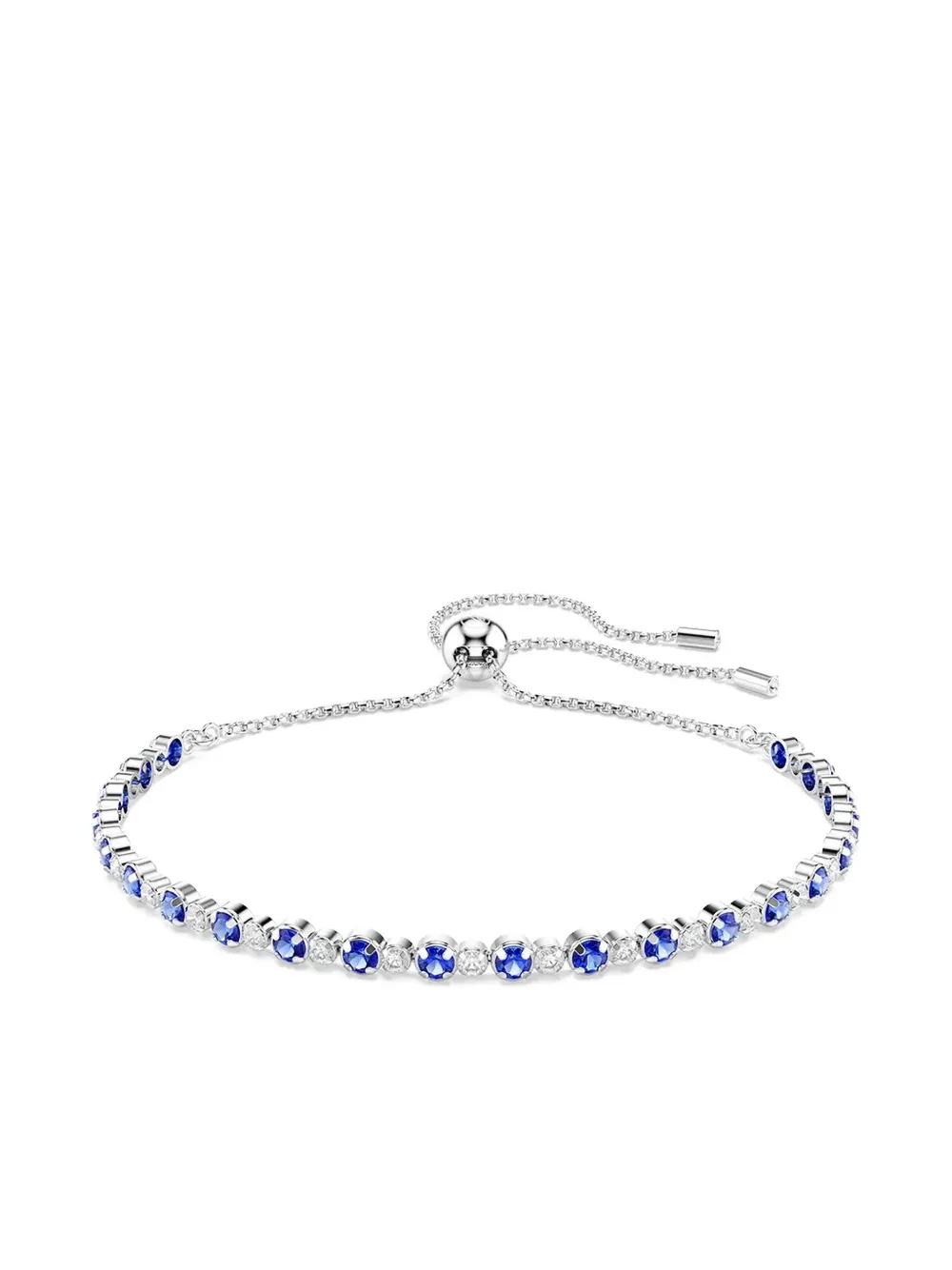 Swarovski Matrix Tennis Bracelet In Metallic