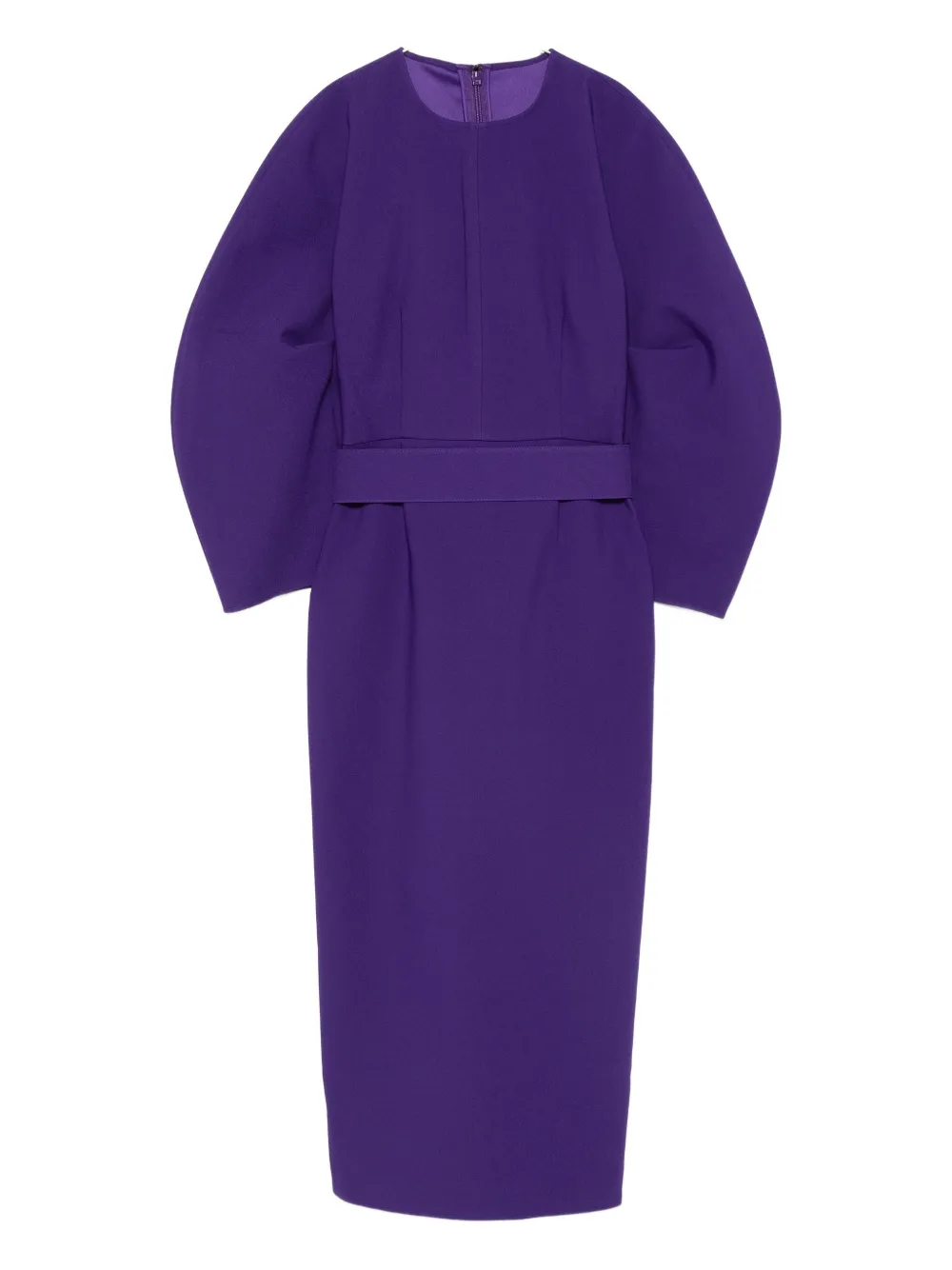 Solace London The Allegra puff-sleeve belted maxi dress - Viola