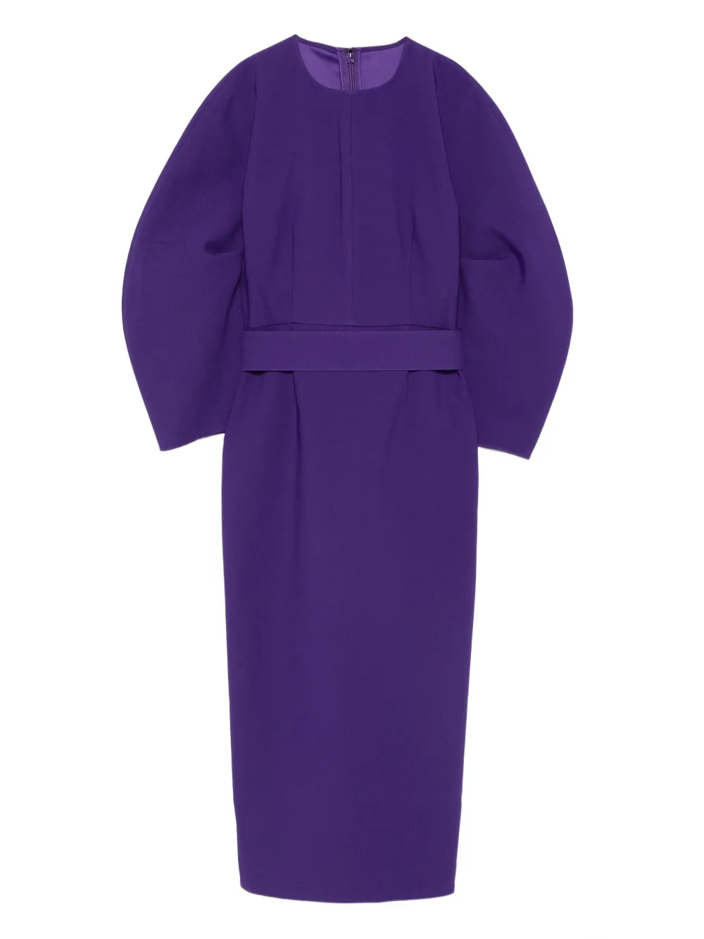 Solace London The Allegra puff-sleeve belted maxi dress | Purple | Image 1