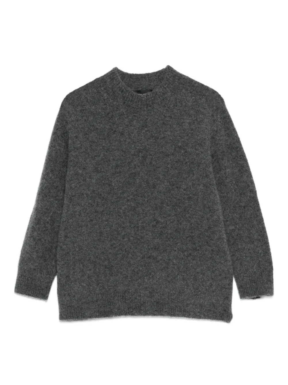 Roberto Collina Wollen trui met ronde hals Grijs