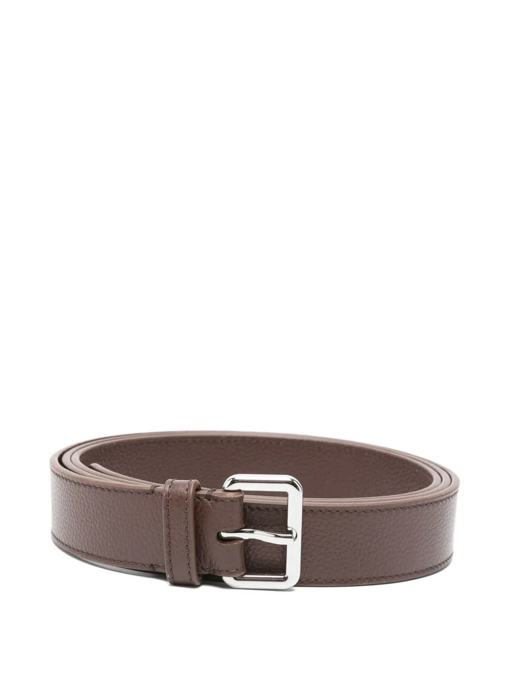 Plan C leather buckled belt | Brown | Image 1