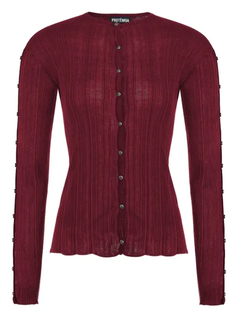 Protémoa Touch ribbed cardigan