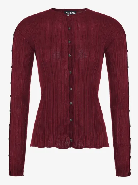 Protémoa Touch ribbed cardigan