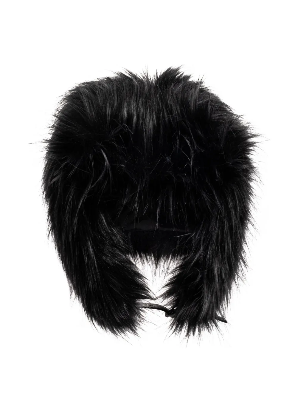 Misbhv Faux-fur Ear-flap Hat In Black