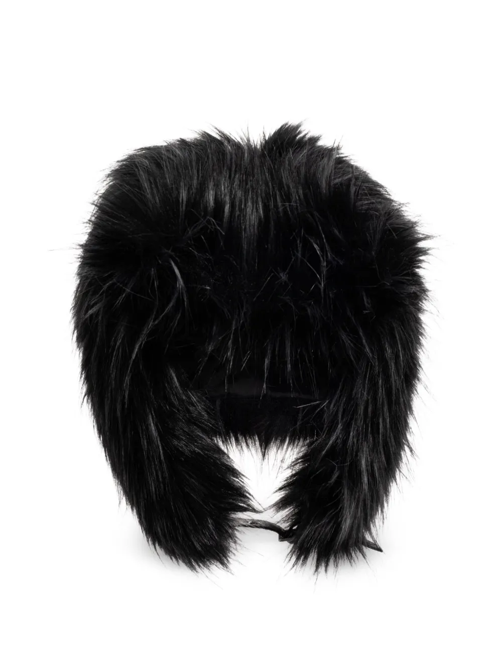 MISBHV faux-fur ear-flap hat | Black | Image 1