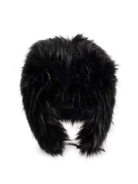 MISBHV faux-fur ear-flap hat