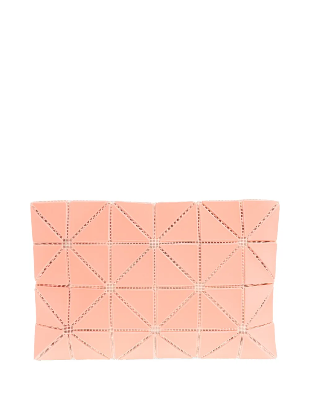 Bao Bao Issey Miyake Geometric-pattern Clutch Bag In Pink