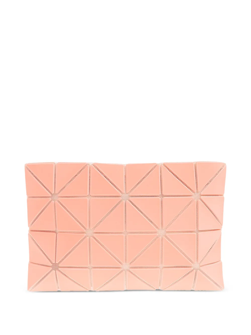  Bao Bao Issey Miyake Geometric-pattern Clutch Bag - Pink 