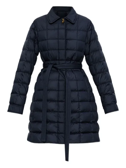 Moncler Gresillon quilted belted coat