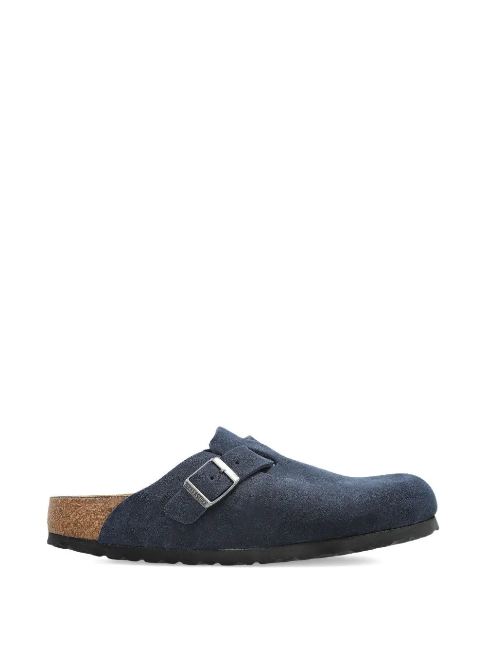 Birkenstock Boston suede mules Blue