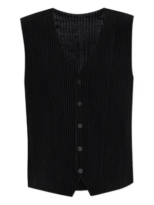 Homme Plissé Issey Miyake ジップアップ ジャケット | ブラック